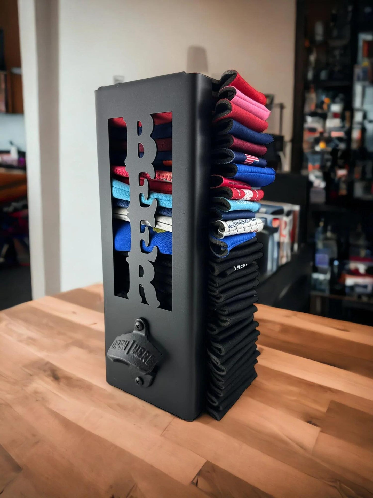 🔥Father's Day Sale 49% OFF-Personalized Can Cooler Holder with Bottle Opener