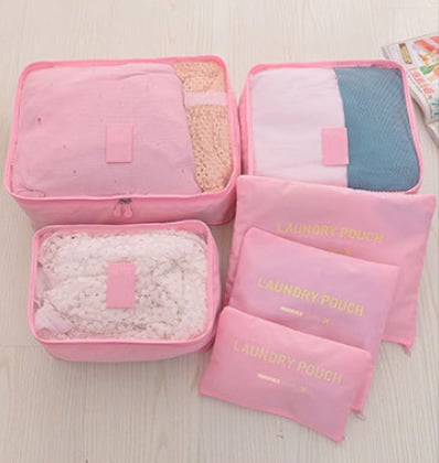 Luggage Packing Organizer Set (6 Pcs)