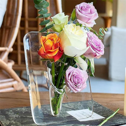 Acrylic Photo Frame Vase