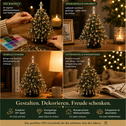 DIY Perlenbaum Bastelset – 5 saisonale Designs zum Selbermachen