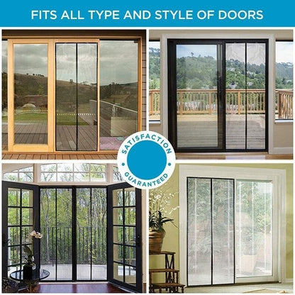 🔥Magnetic Screen Door👾Prevent mosquito-borne viruses