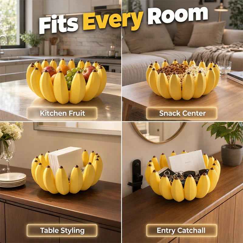 🍌Limited-time 49% off🍇Creative Banana Shape Fruit Bowl🍓