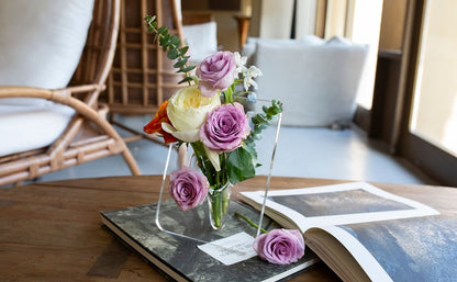 Acrylic Photo Frame Vase