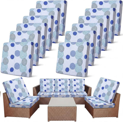 🔥70% OFF TODAY🔥 Outdoor Patio Sofa Cushion Covers 🛋️☀️ Stretch Seat Covers for Patio Chairs, Sofa & Garden Furniture