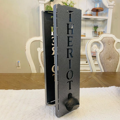🔥Father's Day Sale 49% OFF-Personalized Can Cooler Holder with Bottle Opener