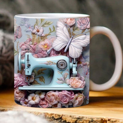 3D Bookshelf Mug