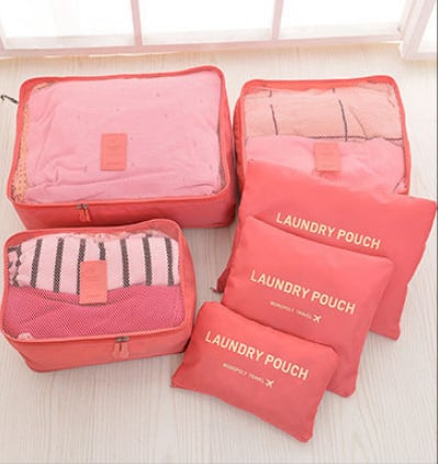 Luggage Packing Organizer Set (6 Pcs)
