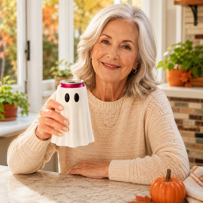 👻Last Day 60% OFF✨ - Cute, Spooky Ghost Can Holder🩷