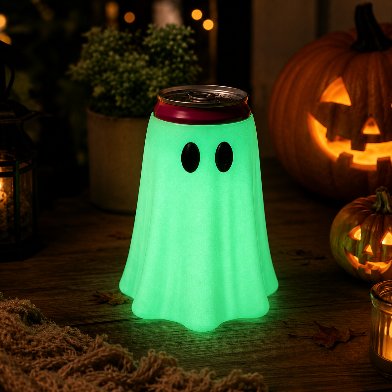 👻Last Day 60% OFF✨ - Cute, Spooky Ghost Can Holder🩷
