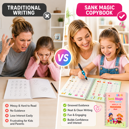 MagicBook reusable kids practice copybook product image 7