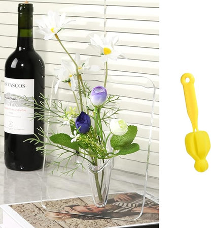 Acrylic Photo Frame Vase
