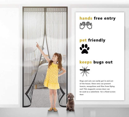 🔥Magnetic Screen Door👾Prevent mosquito-borne viruses