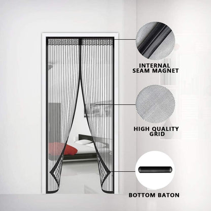 🔥Magnetic Screen Door👾Prevent mosquito-borne viruses