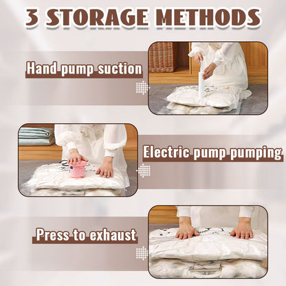 💥SAVE 40% ❤️ Hanging Vacuum Storage Bag | Space Saving Wardrobe Garment Dust Moisture Proof Clothes Organizer